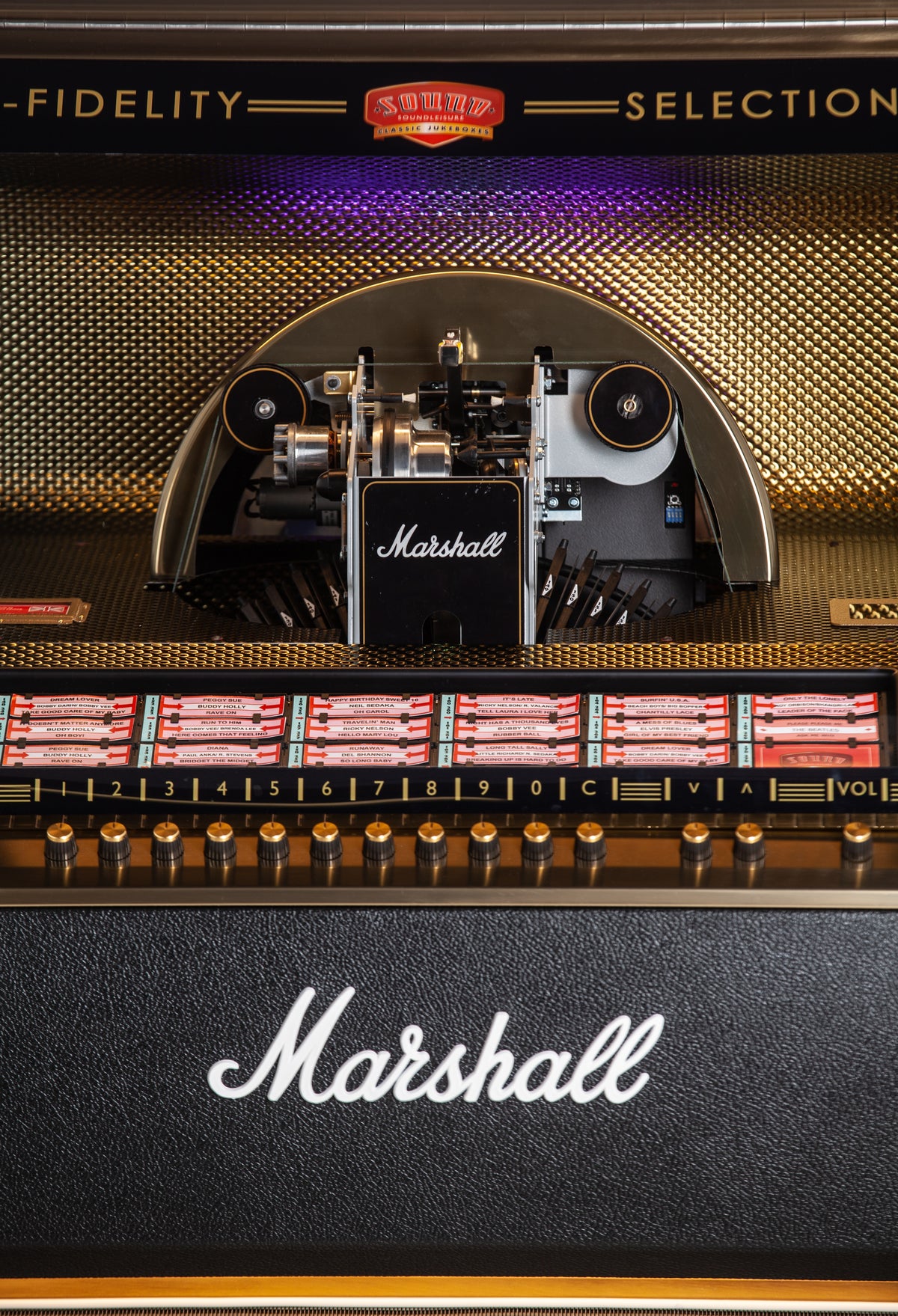 Marshall Rocket 45 Vinyl Jukebox - Black