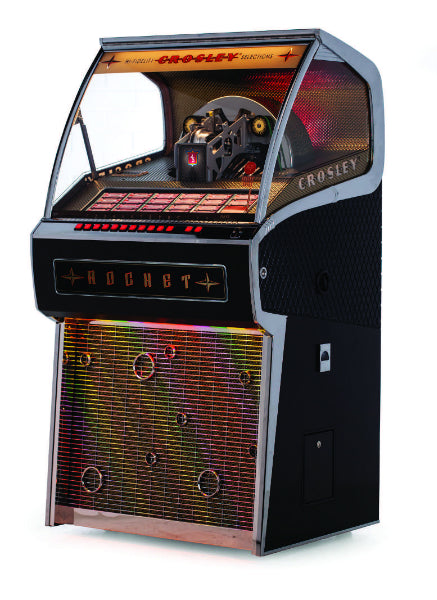 Rocket 45 Vinyl Full-Size Jukebox - Black