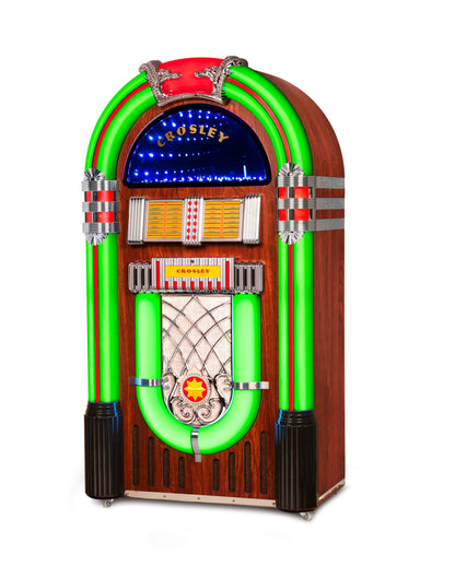 Digital LED Jukebox with Bluetooth - Walnut