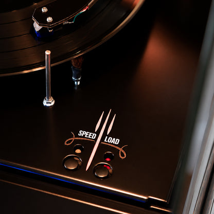 Long Player Full Size LP Jukebox - Black