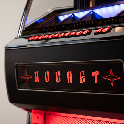 Long Player Full Size LP Jukebox - Black