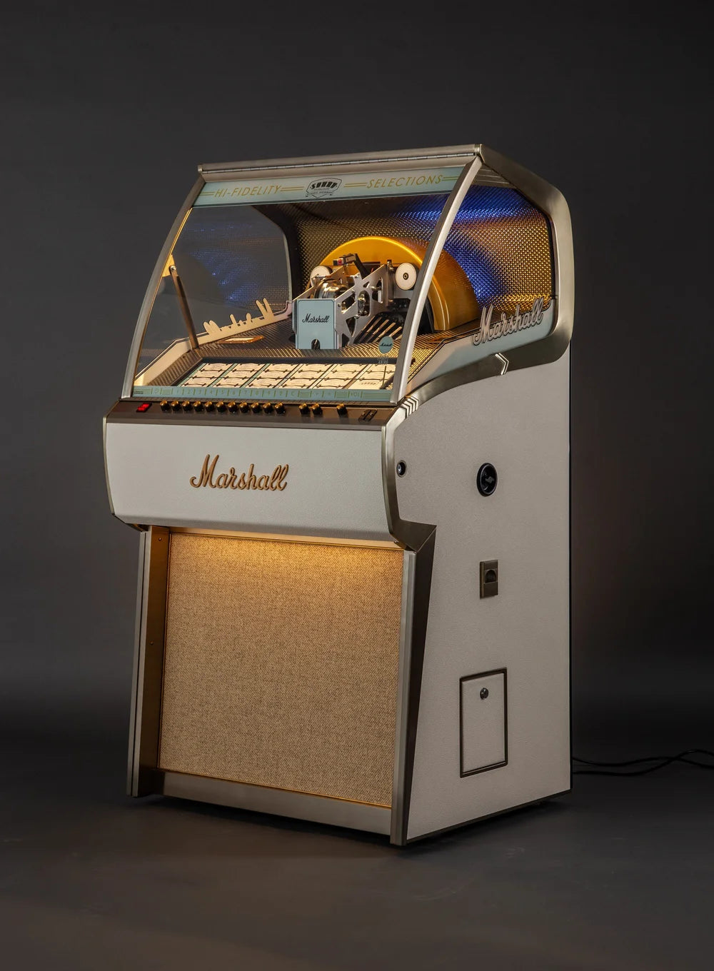 Marshall Rocket 45 Vinyl Jukebox - Cream