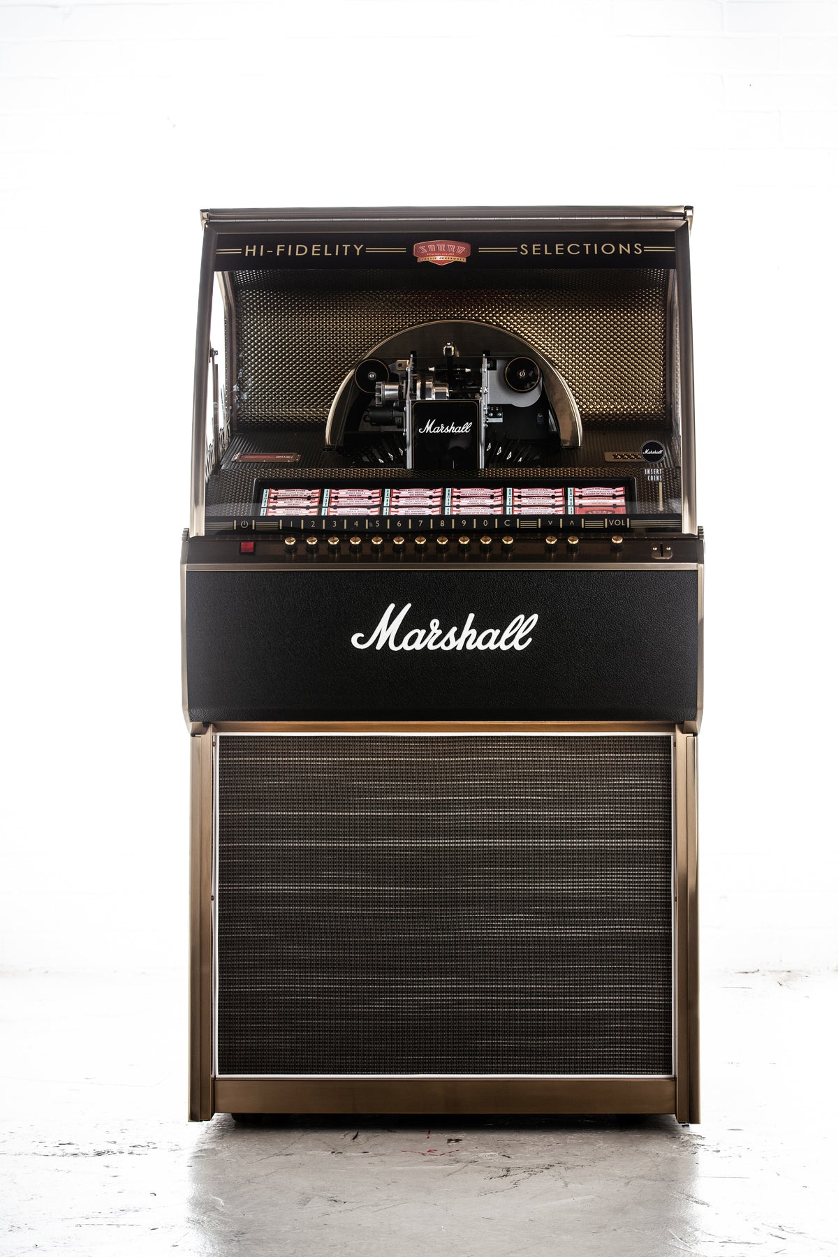 Marshall Rocket 45 Vinyl Jukebox - Black