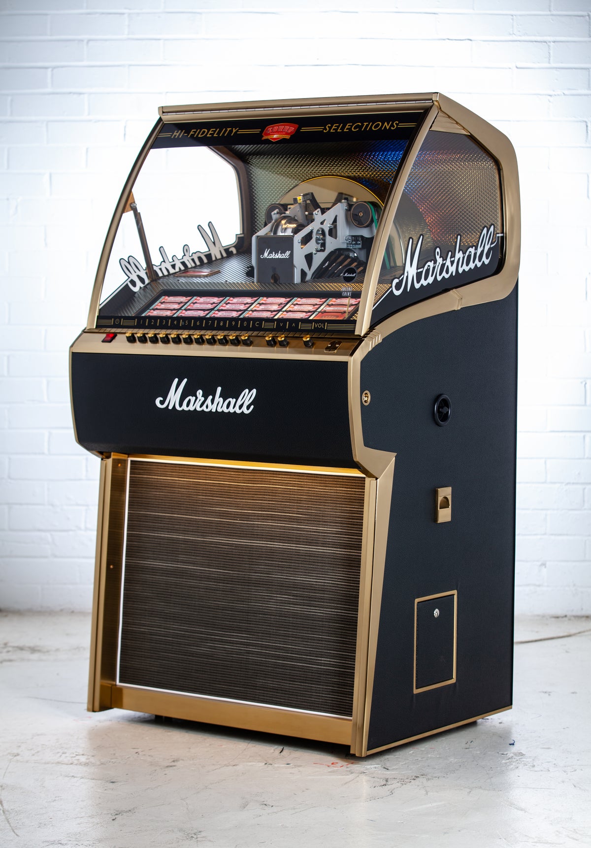 Marshall Rocket 45 Vinyl Jukebox - Black